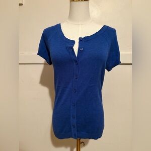 Modcloth Royal Blue Cardigan
